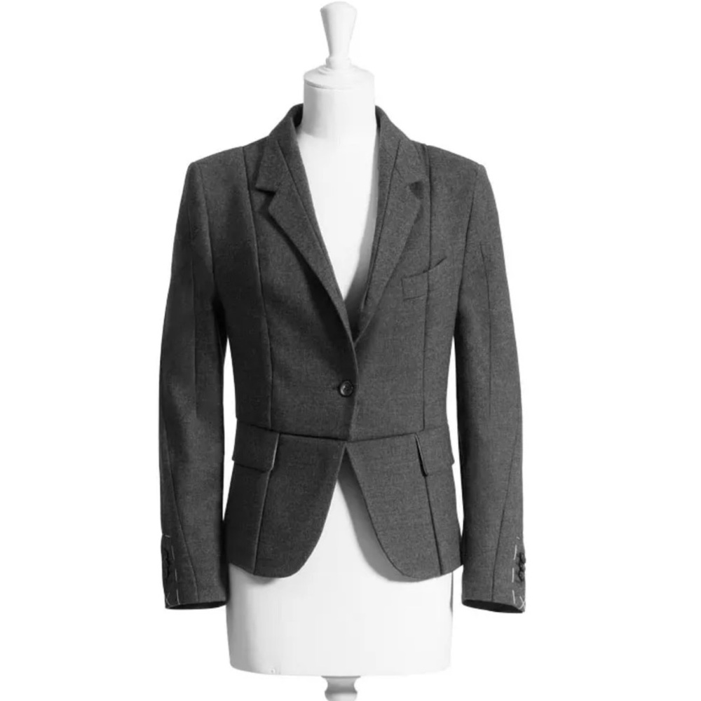 New Maison Margiela x H&M AW 2005 2006 Archive Jacket Wool Blazer Darted Fitted